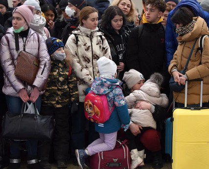 Les réfugiés ukrainiens